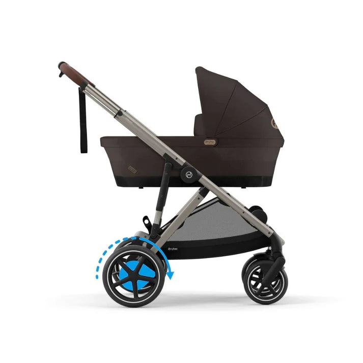 Cybex kinderwagen eGazelle chocolate brown + autostoel €1450,00